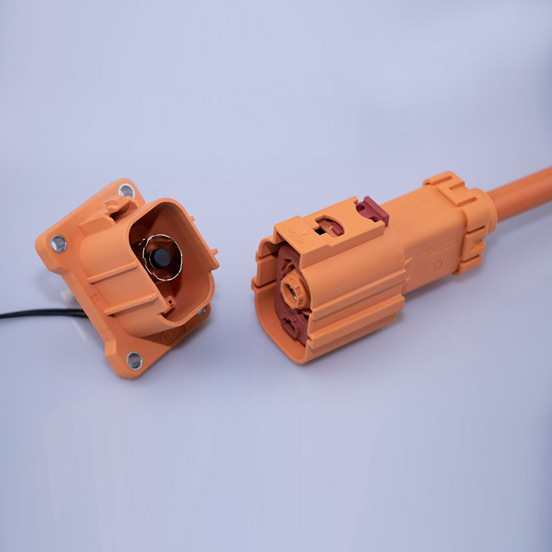 8mm single hole straight connector