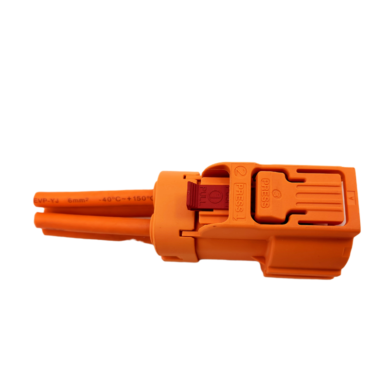 Four hole straight connector