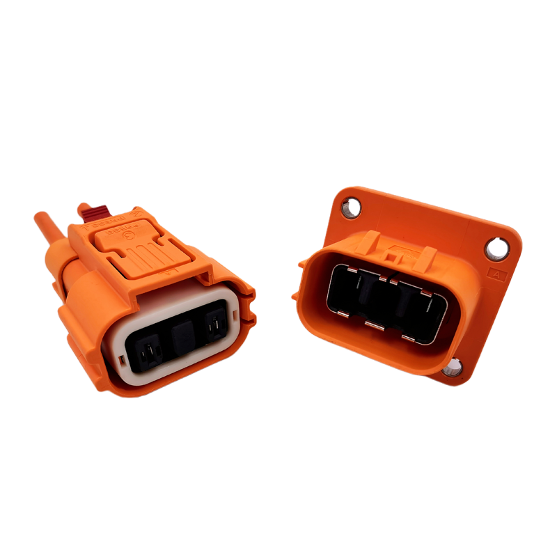 Two hole straight connector